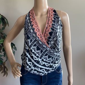 COPY - Vintage Havana Halter Too Size Medium